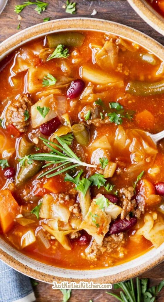 How to Make Healthy 30 Minute Hamburger Soup