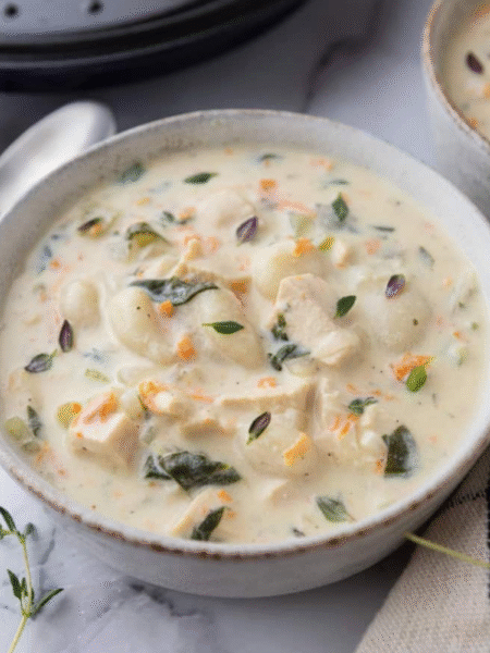 How to Make Olive Garden Chicken Gnocchi Soup