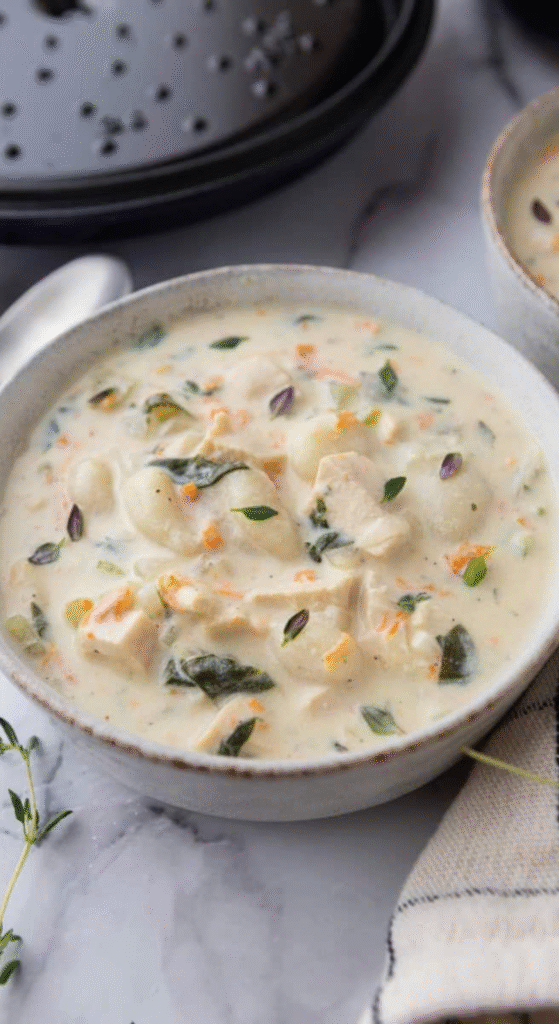 How to Make Olive Garden Chicken Gnocchi Soup