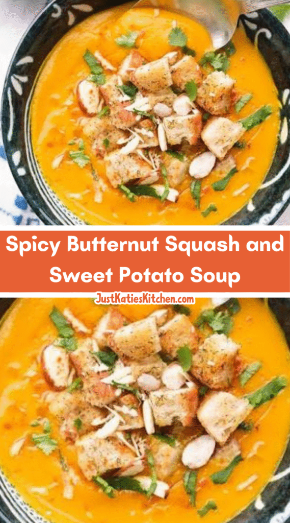 How to make Spicy Butternut Squash and Sweet Potato Soup