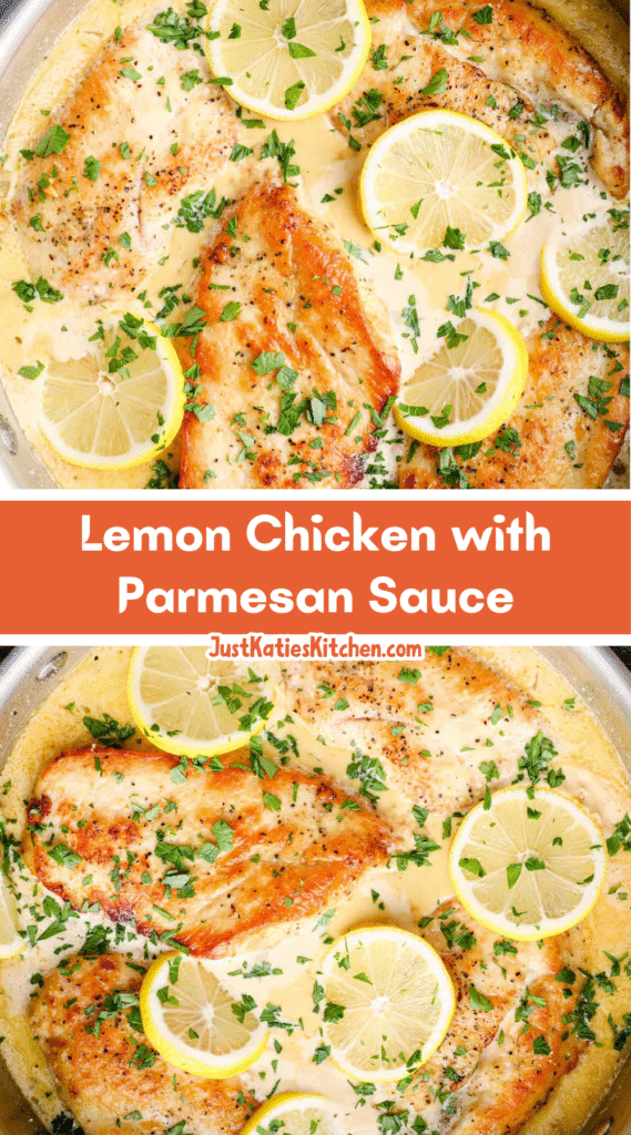 Lemon Chicken with Parmesan Sauce