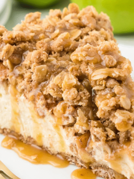 Apple Crumble Cheesecake Recipe