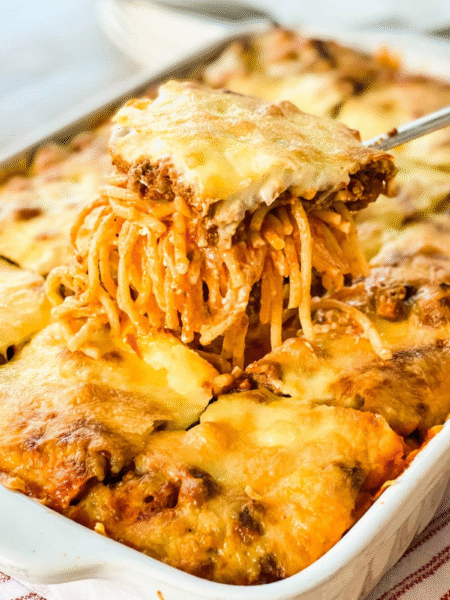 Baked Spaghetti Casserole Recipe
