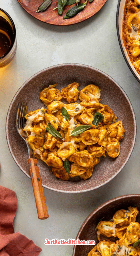 Brown Butter Pumpkin Tortellini Alla Vodka Recipe