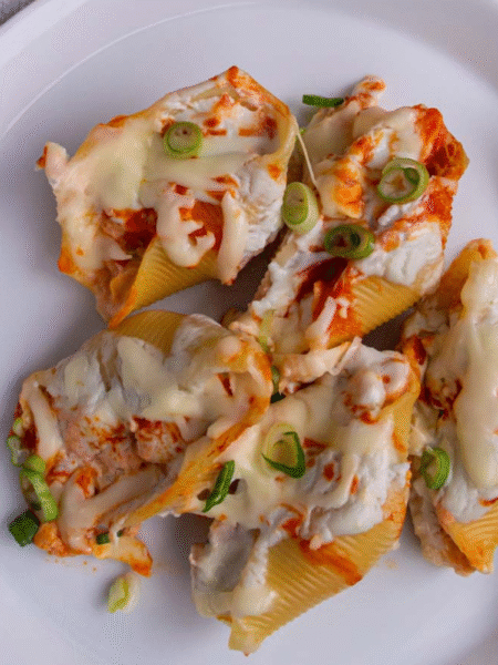 Buffalo Chicken Stuffed Shells Recipe