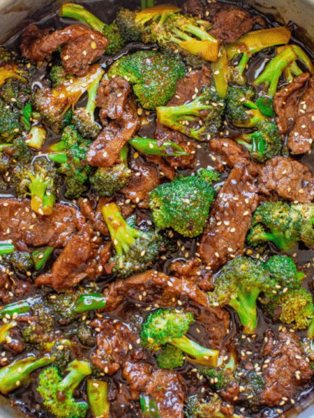 Chinese Beef and Broccoli Recipe (One Pan Take-Out)
