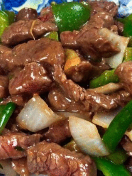 Chinese Pepper Steak with Onions