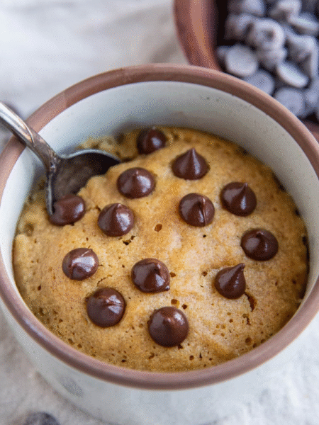 Chocolate Chip Cookie in a Mug Recipe