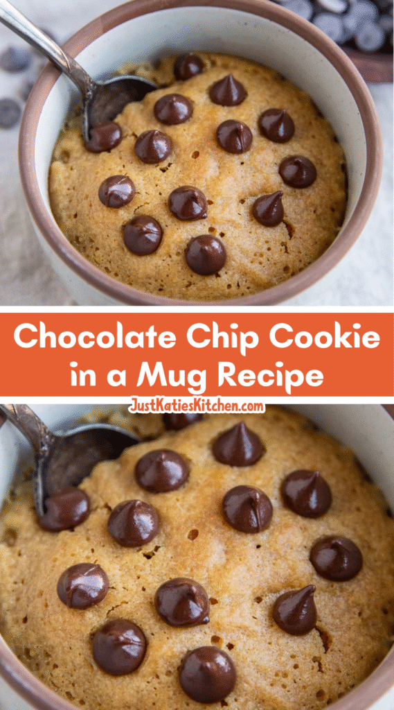 Chocolate Chip Cookie in a Mug Recipe