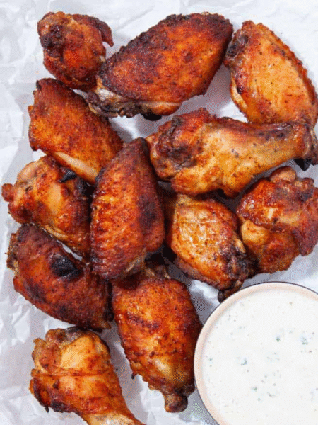 Crispy Dry Rub Chicken Wings Recipe