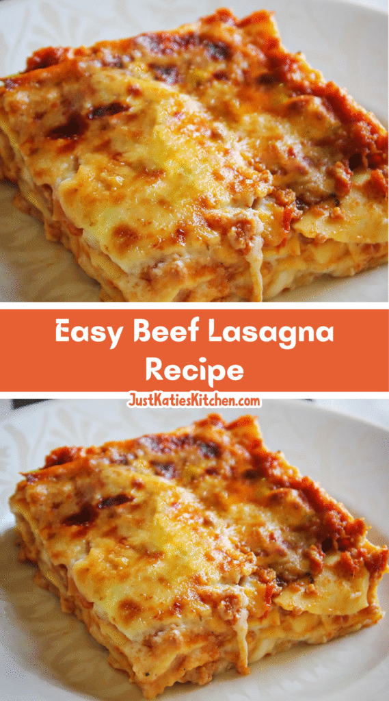 Easy Beef Lasagna Recipe