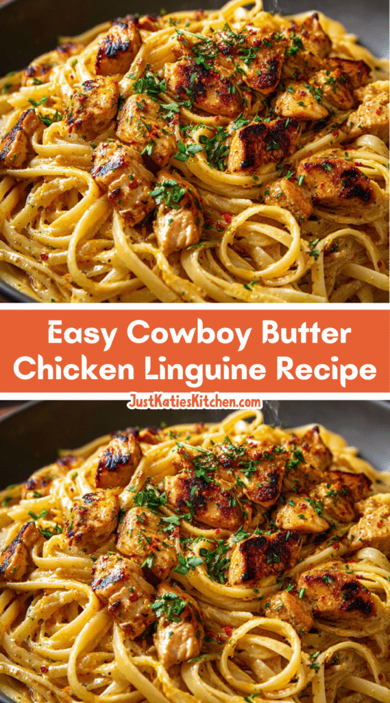 Easy Cowboy Butter Chicken Linguine Recipe