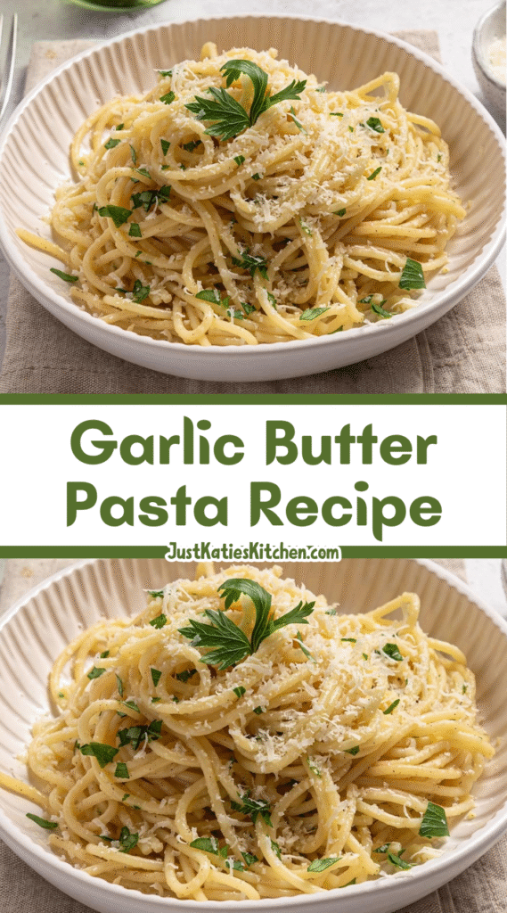 Garlic Butter Pasta Recipe