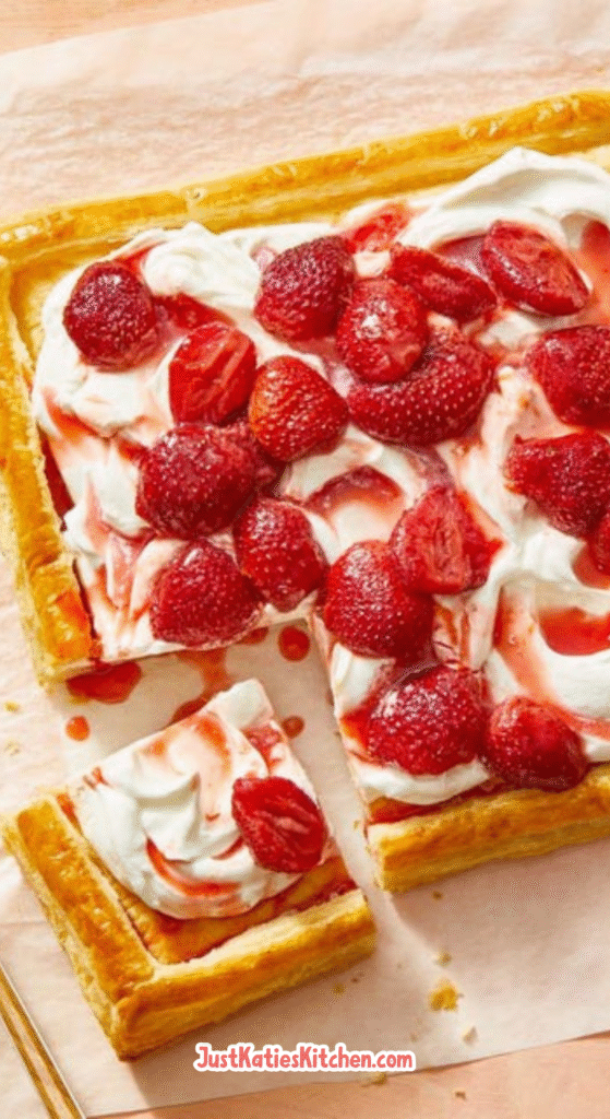 Glazed Fresh Strawberry Tart Recipe