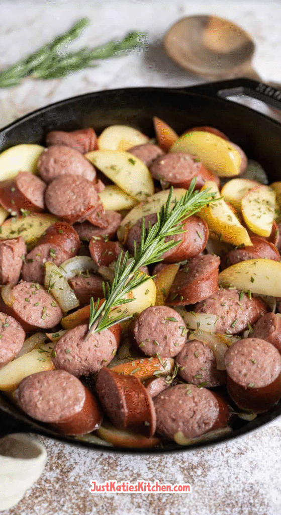 Kielbasa and Apple Skillet Recipe