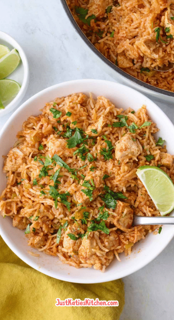 One-Pot-Spanish-Chicken-and-Rice-Recipe
