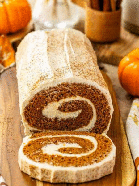 Pumpkin Roll Cake Recipe