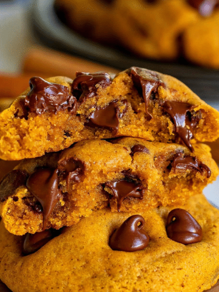 Pumpkin Chocolate Chip Cookies Recipe