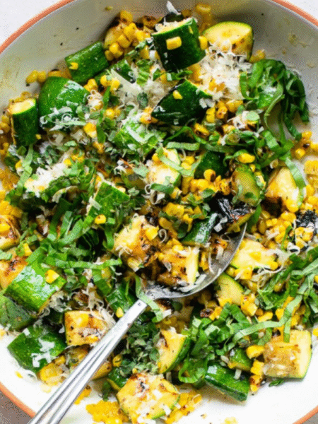 Roasted Zucchini Corn Recipe
