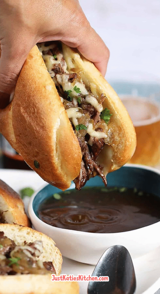 Slow Cooker French Dip Sandwiches Recipe