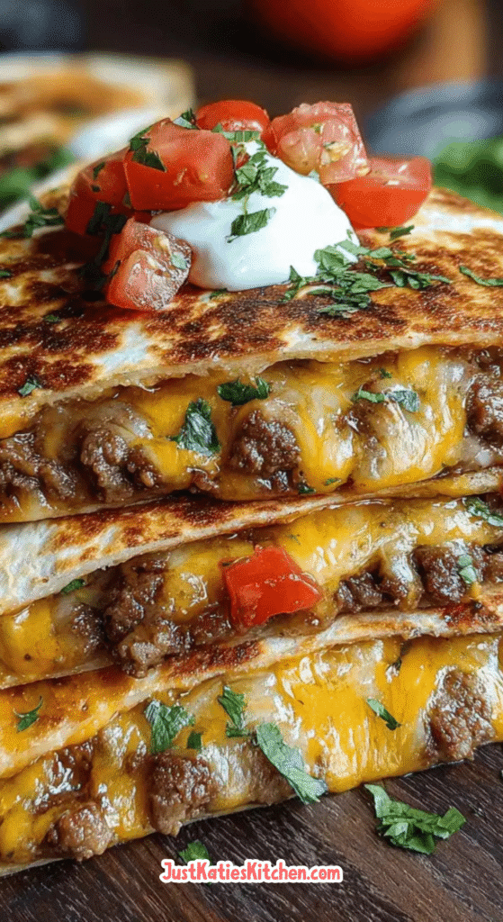 Smashburger Quesadillas Recipe