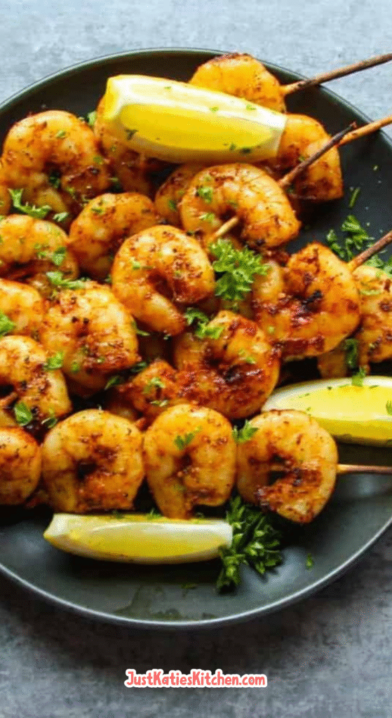 Spicy Lemon Garlic Shrimp Recipe