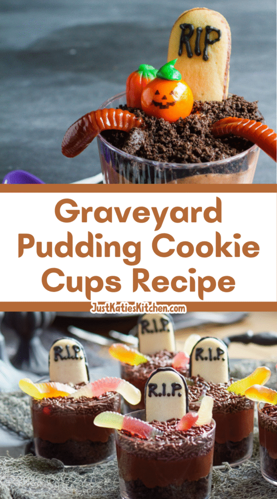 Graveyard Pudding Cookie Cups Recipe
