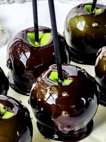 Poison Toffee Apples Recipe for Halloween