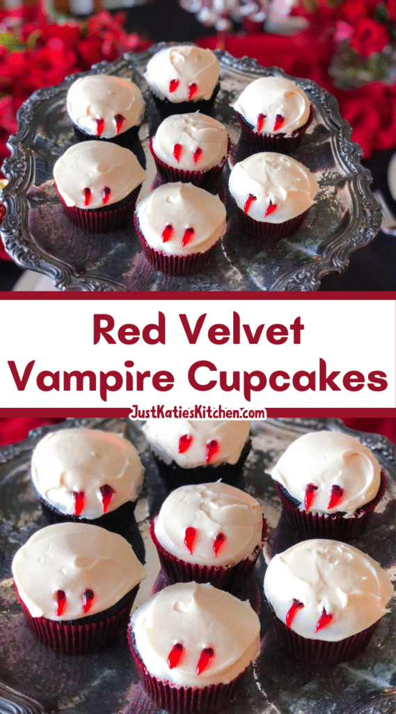 Red Velvet Vampire Cupcakes Recipe