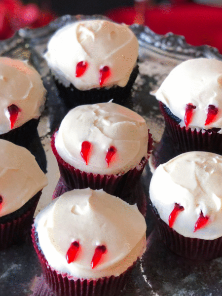 Red Velvet Vampire Cupcakes Recipe