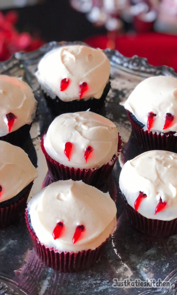 Red Velvet Vampire Cupcakes Recipe