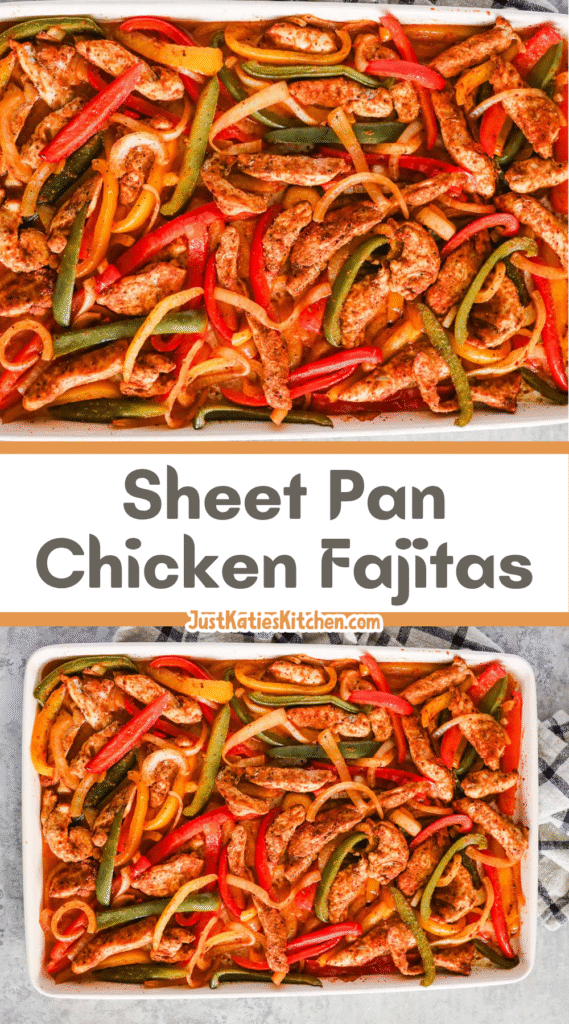 Sheet Pan Chicken Fajitas Recipe