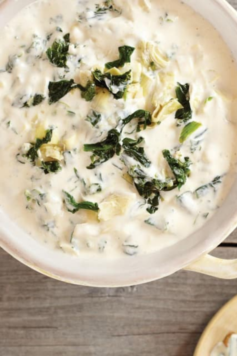 Spinach-Artichoke Fondue Recipe
