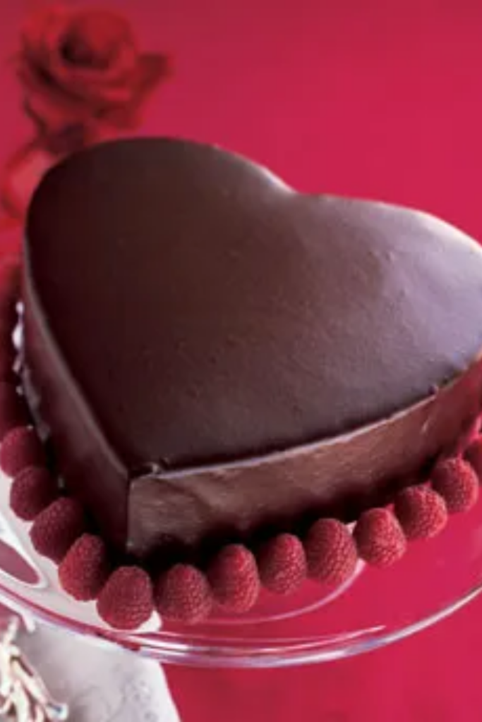 Heart-Shaped Chocolate Cake Recipe