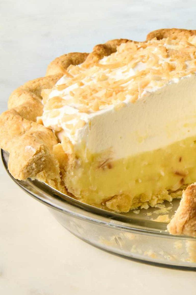 Homemade Coconut Cream Pie Recipe