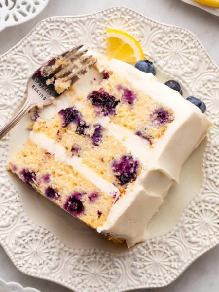 Lemon Blueberry Cake Recipe