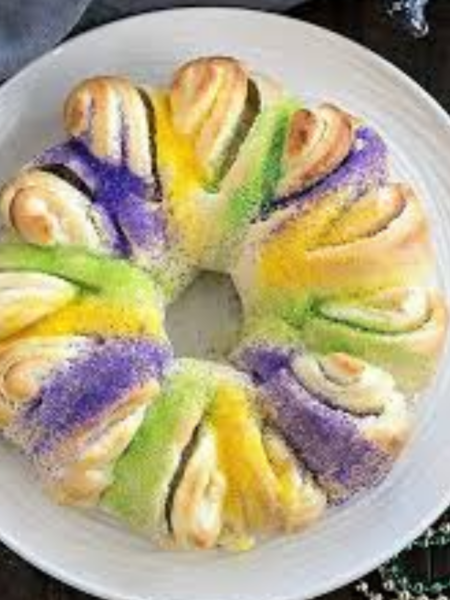 Mardi Gras King Cake Recipe