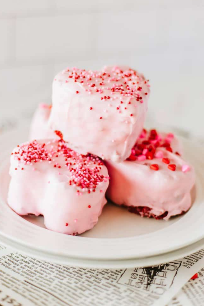 Mini Heart Shaped Cakes Recipe