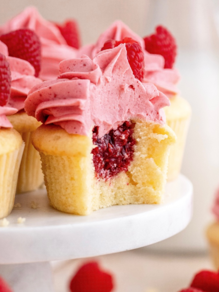Raspberry Cupcakes Recipe