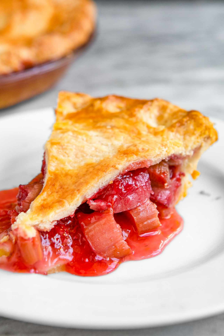 Strawberry Rhubarb Pie Recipe