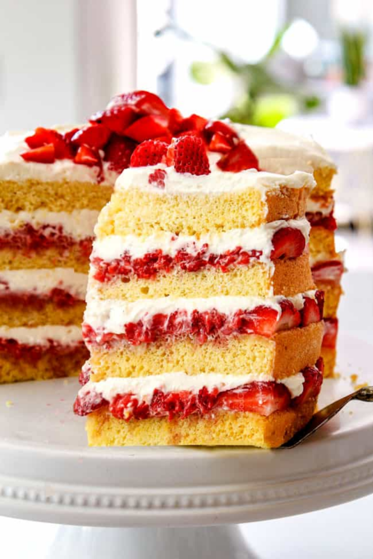 Strawberry Shortcake Cake Recipe