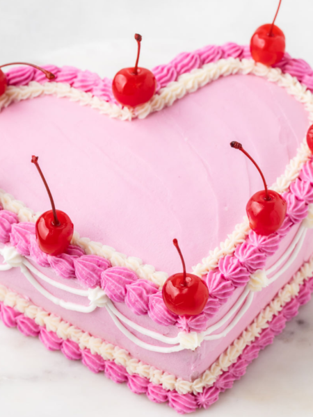 Vintage Heart Cake Recipe