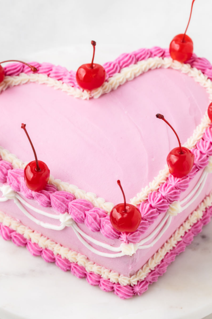 Vintage Heart Cake Recipe