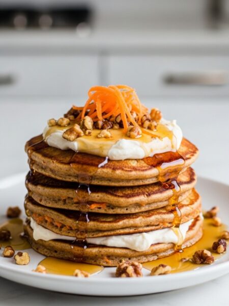 Carrot Cake Pancakes Recipe