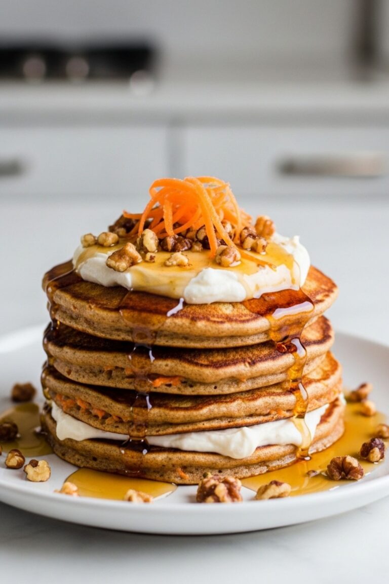 Carrot Cake Pancakes Recipe