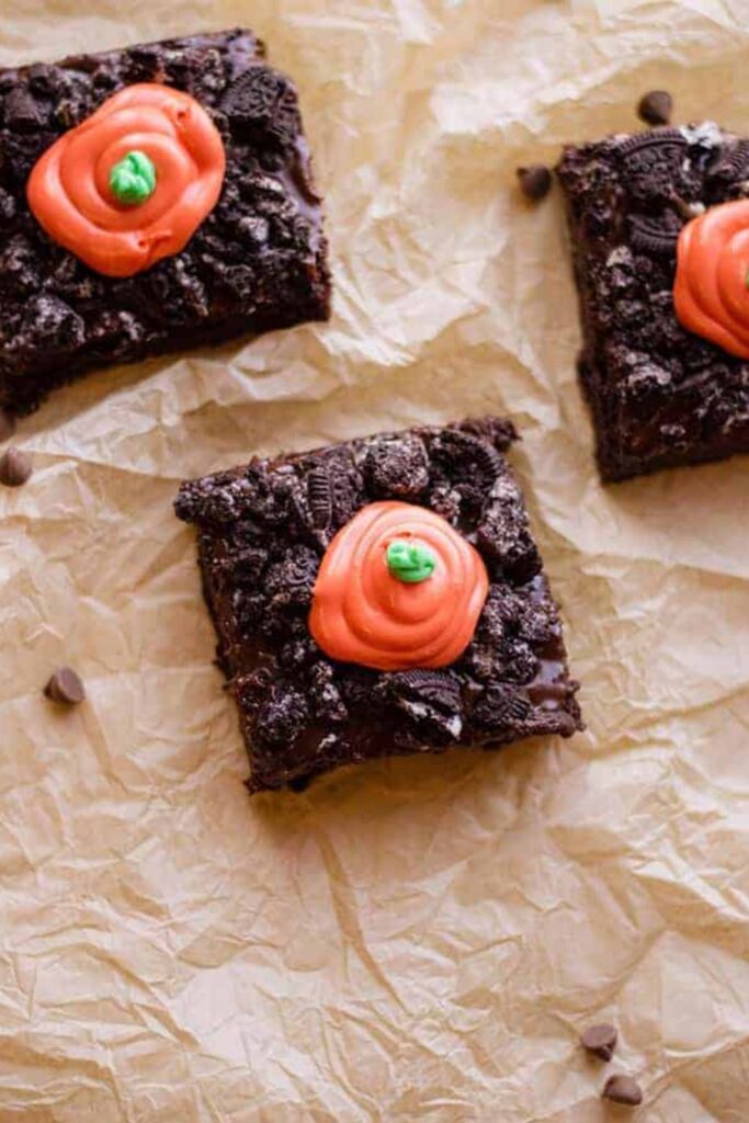 Carrot Patch Brownies Recipe