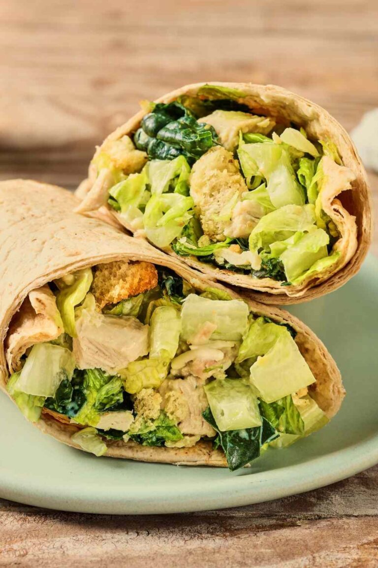 Chicken Caesar Wraps Recipe