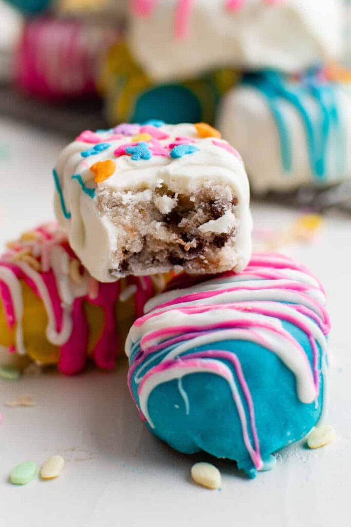 Easter Cookie Dough Truffles Recipe
