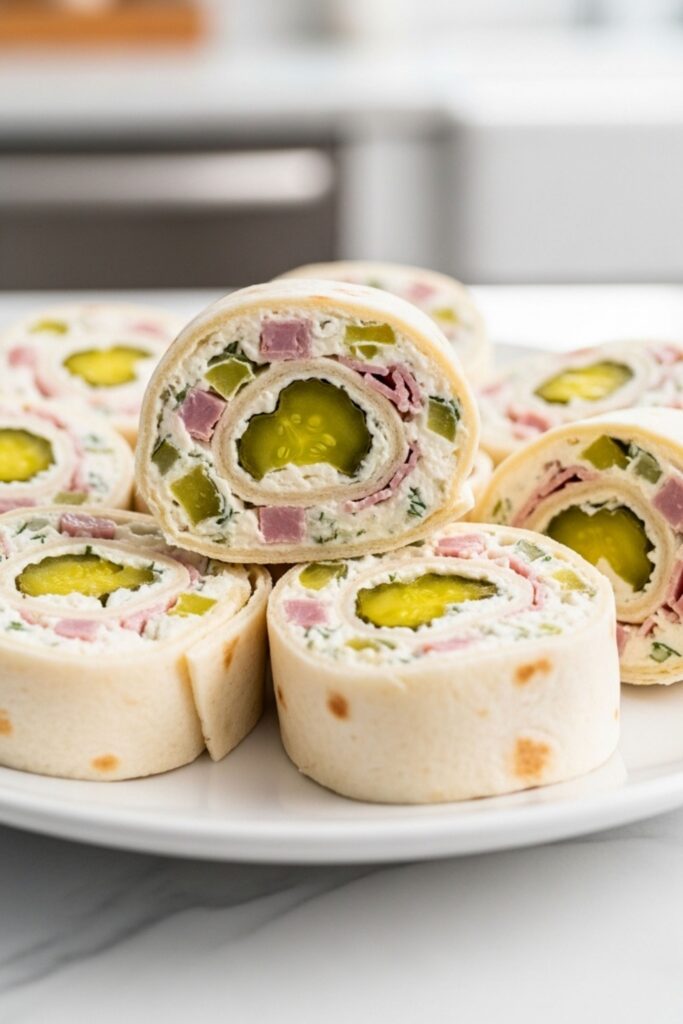 Pickle Dip Roll-Ups Recipe