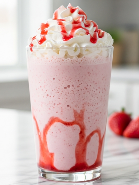 Starbucks Strawberry Frappuccino (Copycat Recipe) Recipe